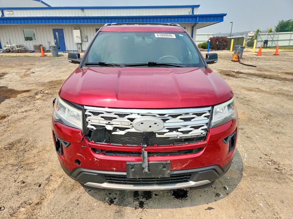 61009046 :رقم المزاد ، 1FM5K8D86JGC67095 vin ، 2018 Ford Explorer مزاد بيع