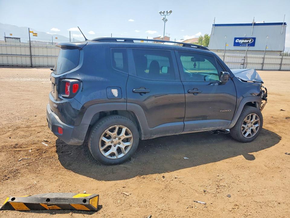 Продаж на аукціоні авто 2017 Jeep Renegade, vin: ZACCJBBB3HPG37197, номер лоту: 59261456