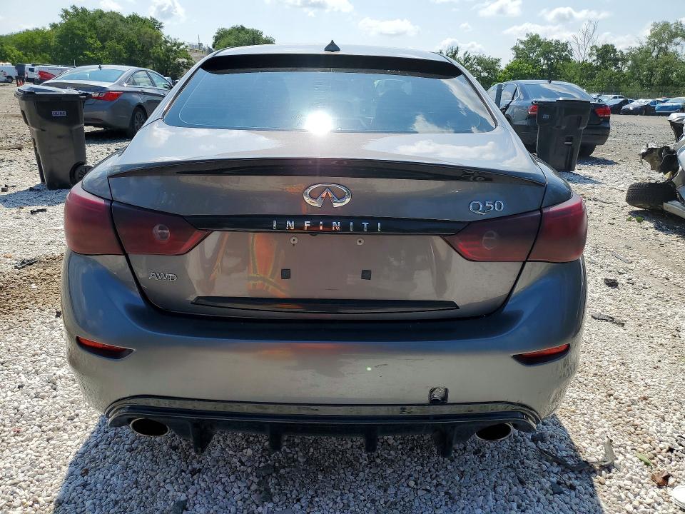 2014 Infiniti Q50 მანქანა იყიდება აუქციონზე, vin: JN1BV7AR0EM680310, აუქციონის ნომერი: 61489476