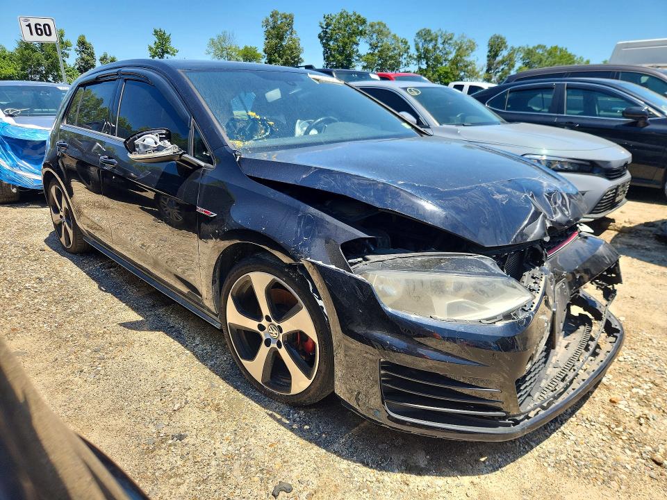 56280206 :رقم المزاد ، 3VW5T7AU1FM001166 vin ، 2015 Volkswagen Gti مزاد بيع