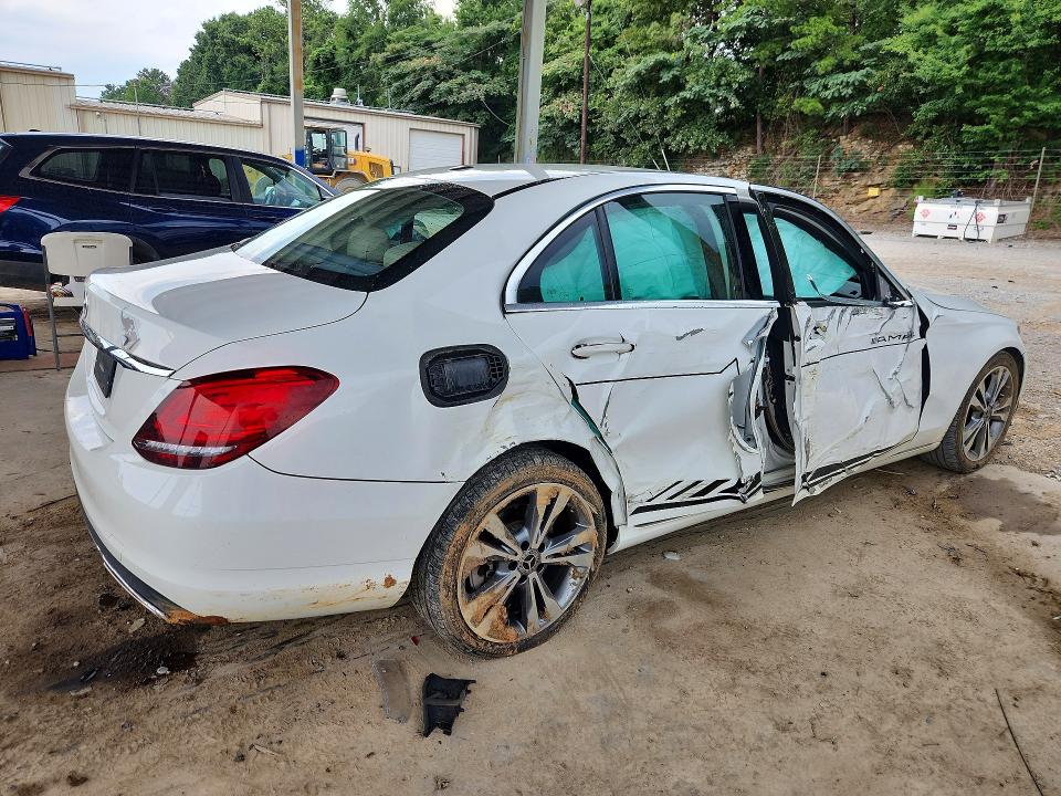 2019 Mercedes-benz C მანქანა იყიდება აუქციონზე, vin: 55SWF8DB1KU308333, აუქციონის ნომერი: 59696746