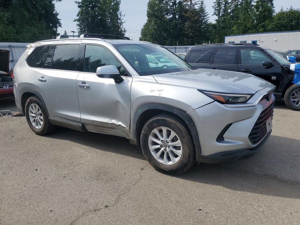 61911956 :رقم المزاد ، 5TDAAAB53RS055617 vin ، 2024 Toyota Grand Highlander مزاد بيع