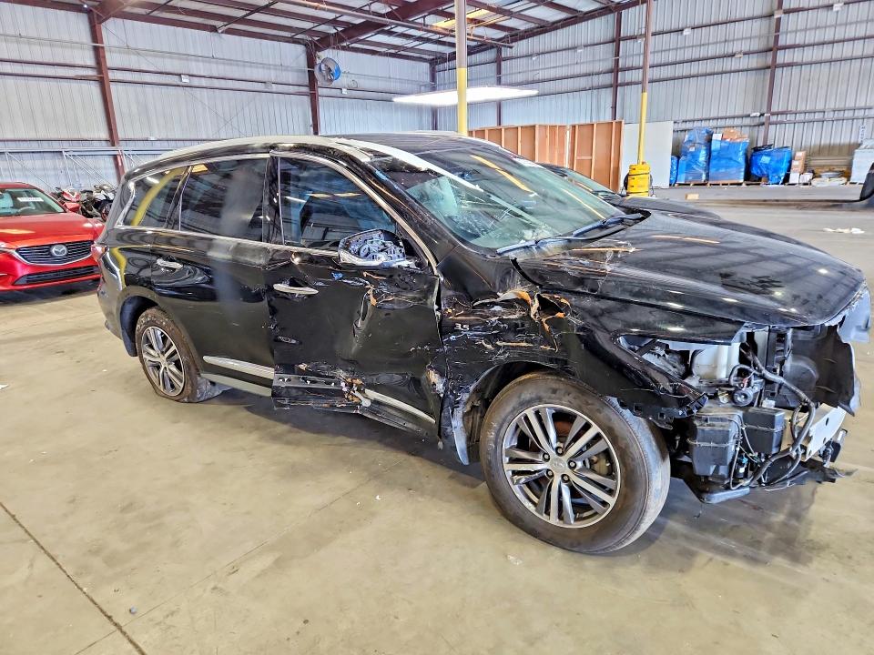 61163226 :رقم المزاد ، 5N1DL0MM2KC562436 vin ، 2019 Infiniti Qx60 مزاد بيع
