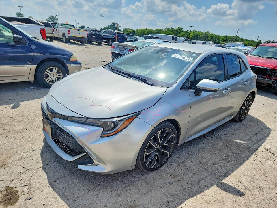 Продаж на аукціоні авто 2019 Toyota Corolla Hatchback, vin: JTNK4RBE9K3010758, номер лоту: 59238976