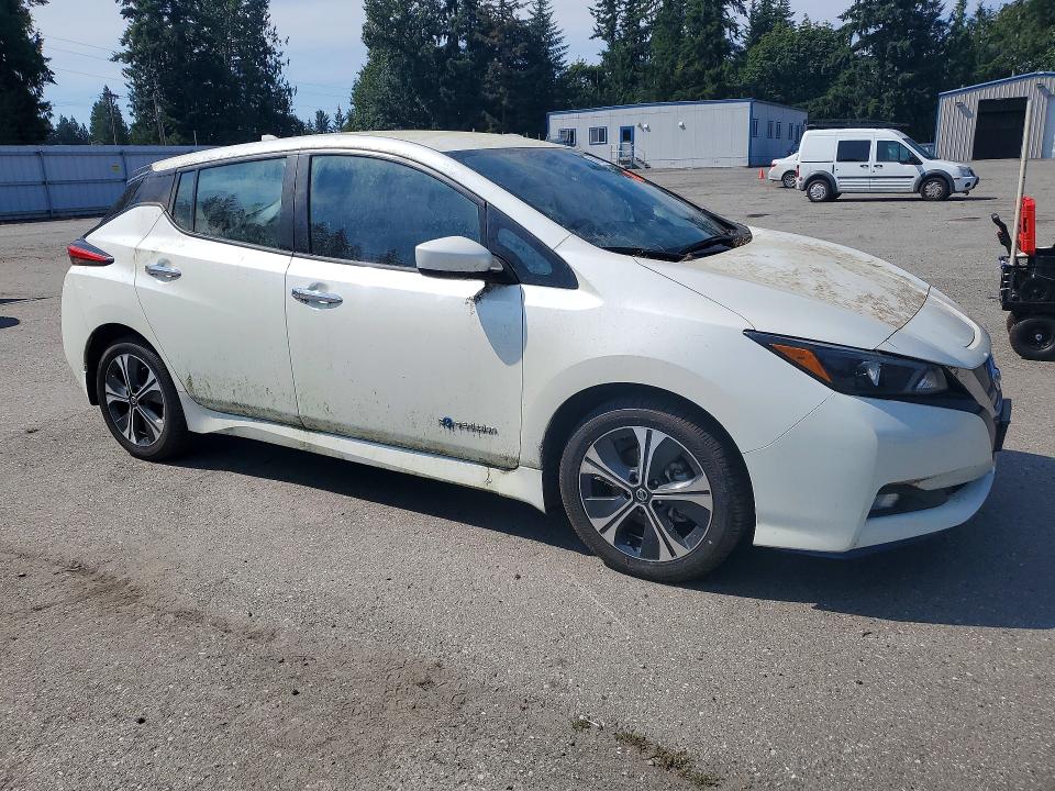2019 Nissan Leaf მანქანა იყიდება აუქციონზე, vin: 1N4BZ1CP1KC320125, აუქციონის ნომერი: 61081226