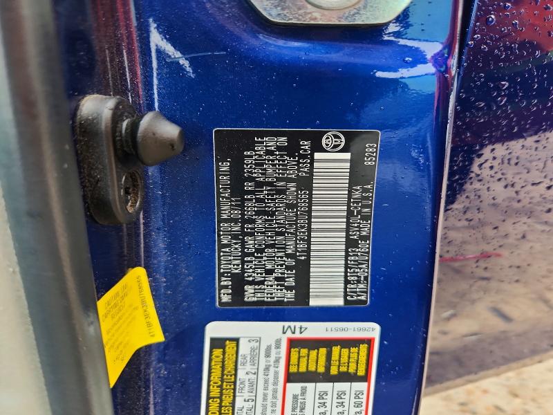 Aukcja sprzedaży 2011 Toyota Camry, vin: 4T1BF3EK3BU768565, numer aukcji: 61820056