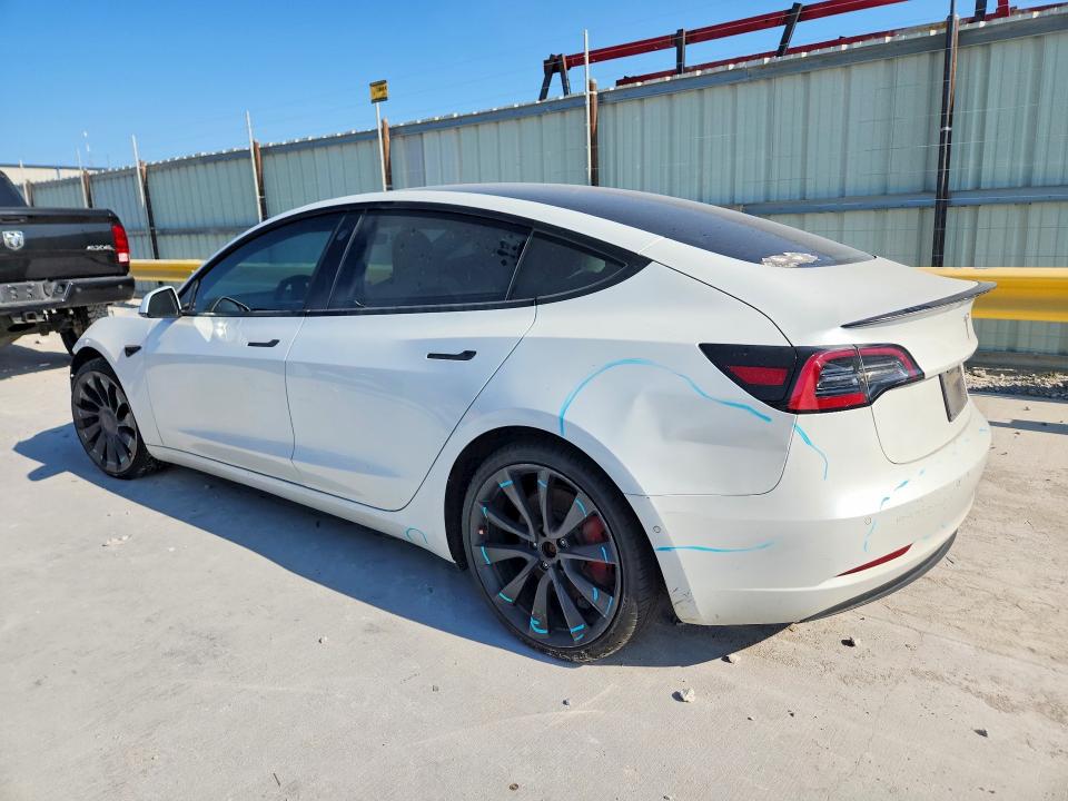 59701376 :رقم المزاد ، 5YJ3E1EC3MF973341 vin ، 2021 Tesla Model 3 مزاد بيع