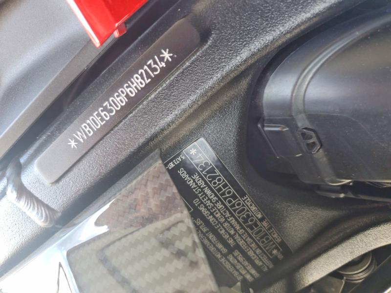 59821906 :رقم المزاد ، WB10E6306P6H82134 vin ، 2023 Bmw S 1000 مزاد بيع