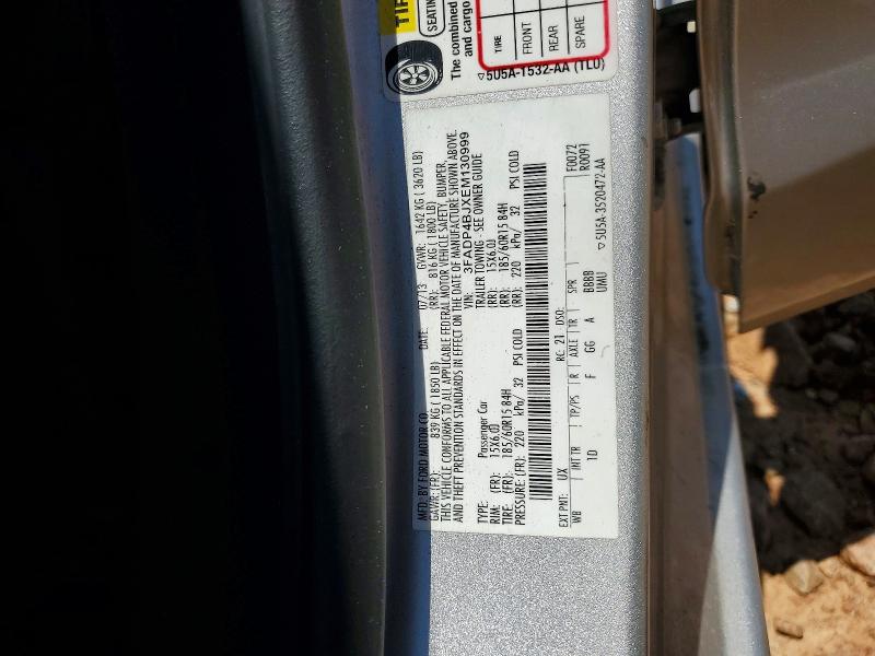 Продажа на аукционе авто 2014 Ford Fiesta, vin: 3FADP4BJXEM130999, номер лота: 61231406