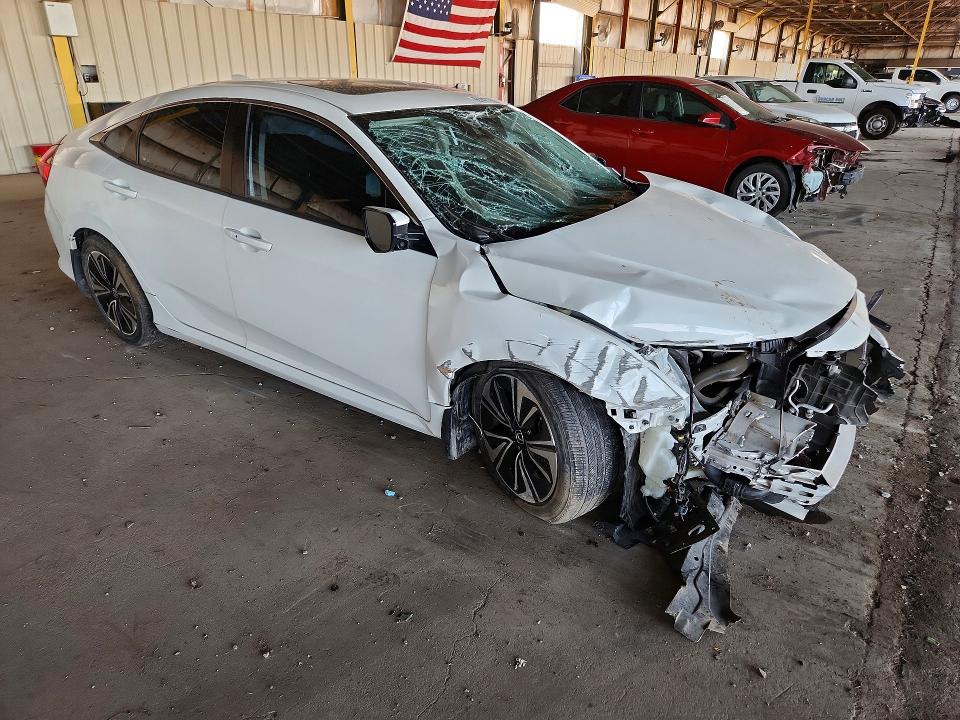 61411606 :رقم المزاد ، 19XFC1F49HE015567 vin ، 2017 Honda Civic مزاد بيع