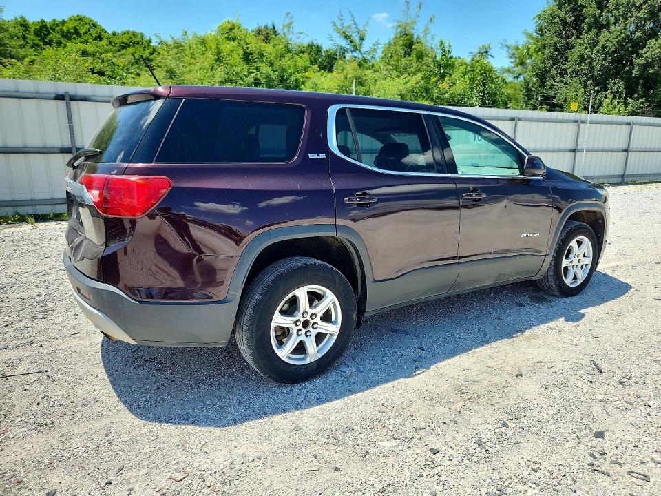60830296 :رقم المزاد ، 1GKKNKLA3JZ210068 vin ، 2018 Gmc Acadia مزاد بيع