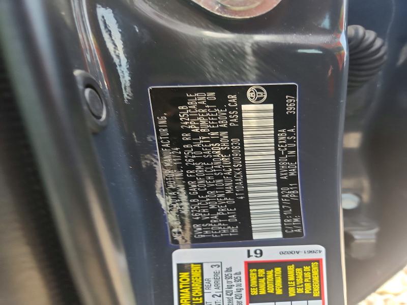 Aukcja sprzedaży 2025 Toyota Camry, vin: 4T1DAACK4SU090830, numer aukcji: 59282196