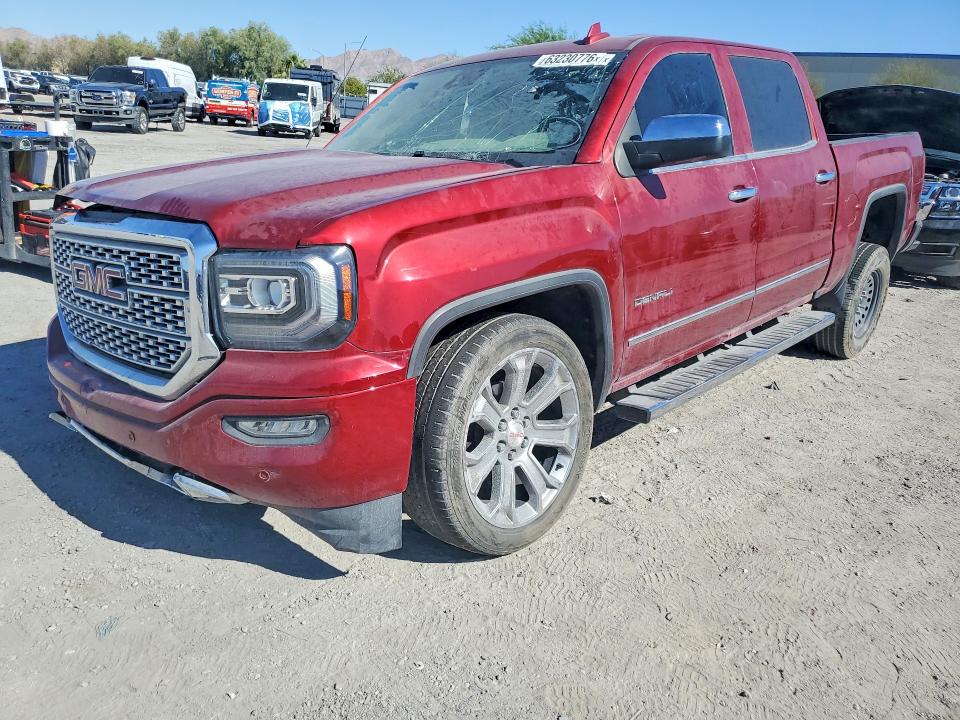 63230776 :رقم المزاد ، 3GTP1PEJ3JG485527 vin ، 2018 Gmc Sierra مزاد بيع