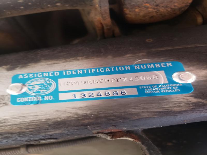 49098176 :رقم المزاد ، 1GT49REY9PF215068 vin ، 2023 Gmc Sierra مزاد بيع