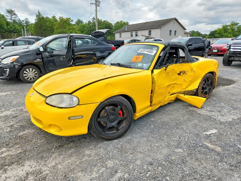 62874466 :رقم المزاد ، JM1NB353420223293 vin ، 2002 Mazda Mx-5 Miata مزاد بيع