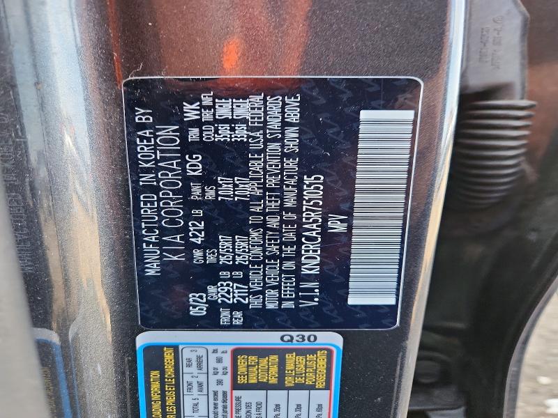 2024 Kia Seltos მანქანა იყიდება აუქციონზე, vin: KNDERCAA5R7510515, აუქციონის ნომერი: 59920376