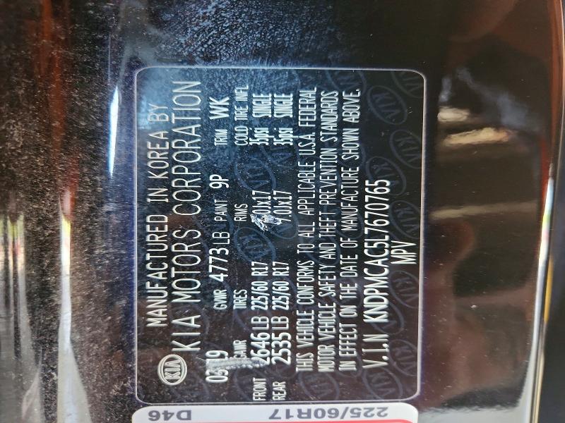 Aukcja sprzedaży 2020 Kia Sportage, vin: KNDPMCAC5L7670765, numer aukcji: 85791425