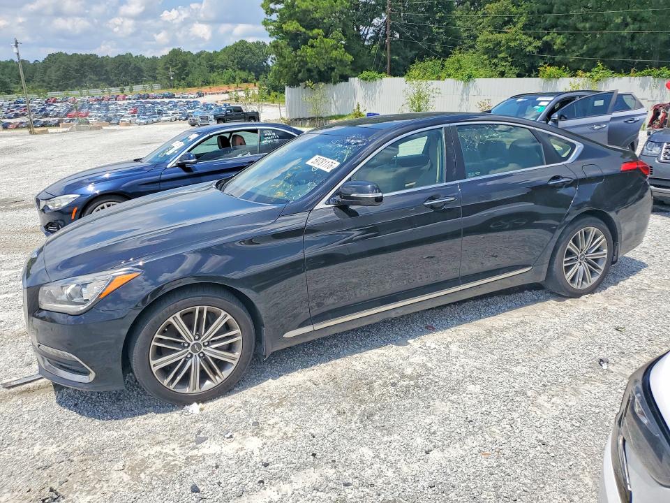 Продажа на аукционе авто 2018 Genesis G80, vin: KMHGN4JE7JU271001, номер лота: 59781176
