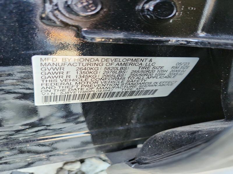 2023 Acura Mdx მანქანა იყიდება აუქციონზე, vin: 5J8YE1H89PL043542, აუქციონის ნომერი: 60571566
