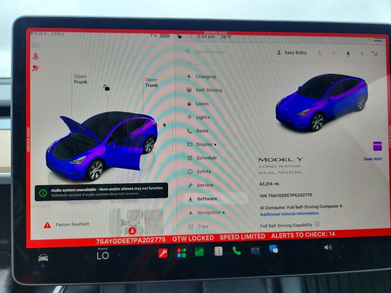 2023 Tesla Model Y მანქანა იყიდება აუქციონზე, vin: 7SAYGDEE7PA202775, აუქციონის ნომერი: 61039556