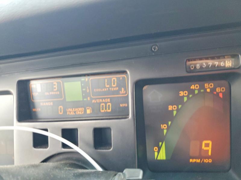 62790226 :رقم المزاد ، 1G1YY2185K5100539 vin ، 1989 Chevrolet Corvette مزاد بيع
