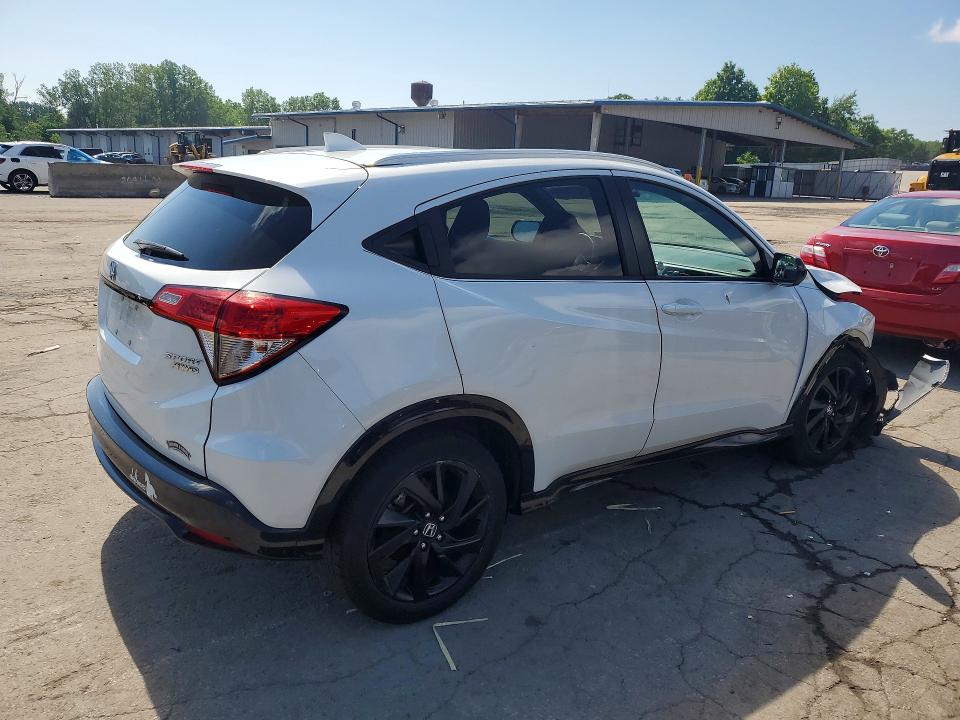 59822016 :رقم المزاد ، 3CZRU6H13NM713226 vin ، 2022 Honda Hr-v مزاد بيع