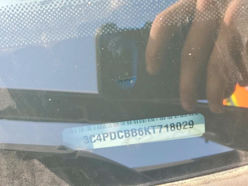 2019 Dodge Journey მანქანა იყიდება აუქციონზე, vin: 3C4PDCBB6KT718029, აუქციონის ნომერი: 61986026