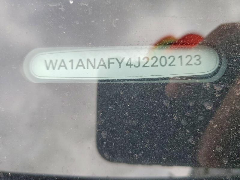Продажа на аукционе авто 2018 Audi Q5, vin: WA1ANAFY4J2202123, номер лота: 59717316