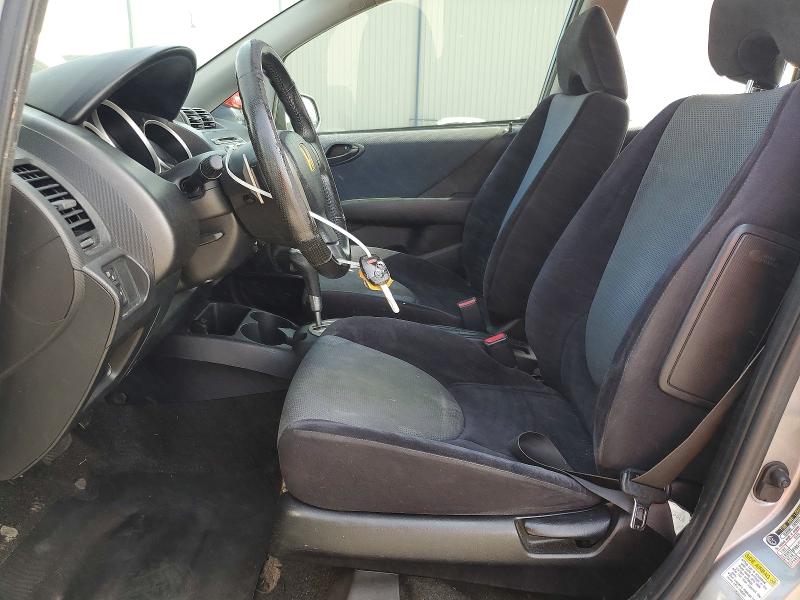 60780336 :رقم المزاد ، JHMGD38657S022232 vin ، 2007 Honda Fit مزاد بيع