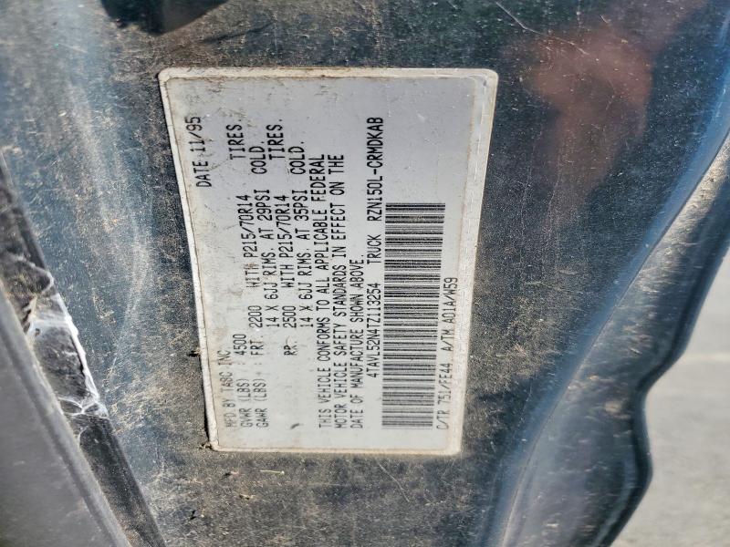Продажа на аукционе авто 1996 Toyota Tacoma, vin: 4TAVL52N4TZ113254, номер лота: 62315086