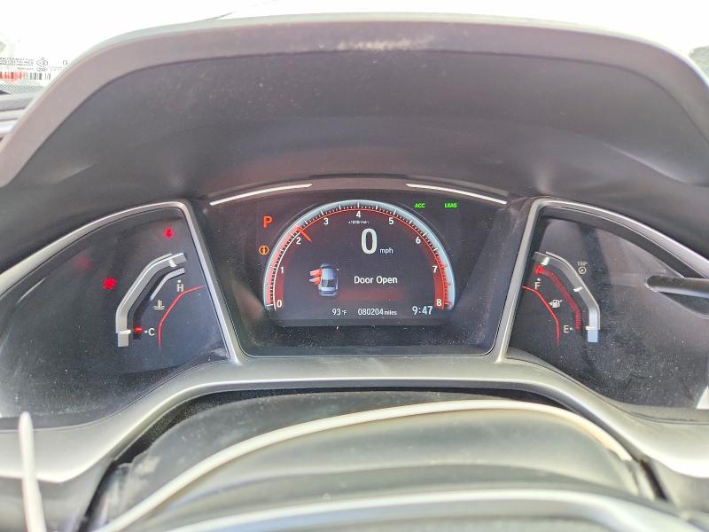 Aukcja sprzedaży 2019 Honda Civic, vin: 2HGFC2F89KH545270, numer aukcji: 62261256