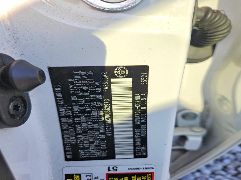 59950076 :رقم المزاد ، 4T1C11AK7MU562973 vin ، 2021 Toyota Camry مزاد بيع