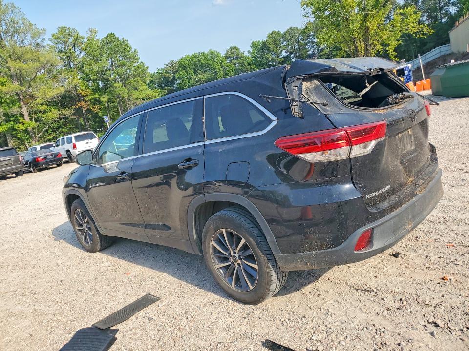 Продаж на аукціоні авто 2019 Toyota Highlander, vin: 5TDKZRFHXKS355449, номер лоту: 61387546