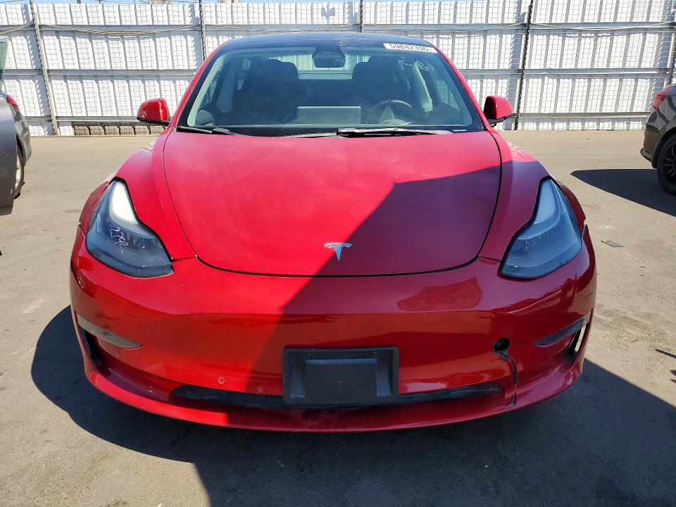 2022 Tesla Model 3 მანქანა იყიდება აუქციონზე, vin: 5YJ3E1EB1NF273763, აუქციონის ნომერი: 59842396