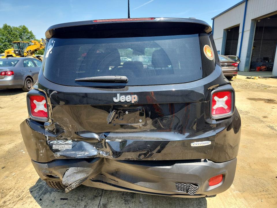 2017 Jeep Renegade მანქანა იყიდება აუქციონზე, vin: ZACCJBBB6HPE62623, აუქციონის ნომერი: 61820336