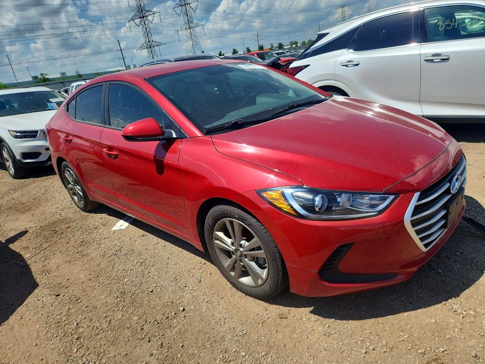 Продаж на аукціоні авто 2018 Hyundai Elantra, vin: 5NPD84LF3JH310312, номер лоту: 58072116