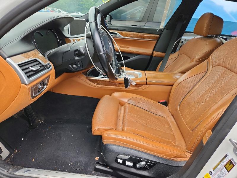 2018 Bmw 750 მანქანა იყიდება აუქციონზე, vin: WBA7F2C50JG423747, აუქციონის ნომერი: 60272456