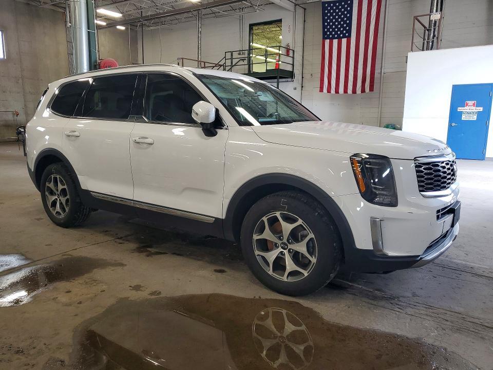 59577286 :رقم المزاد ، 5XYP3DHC4MG118662 vin ، 2021 Kia Telluride مزاد بيع