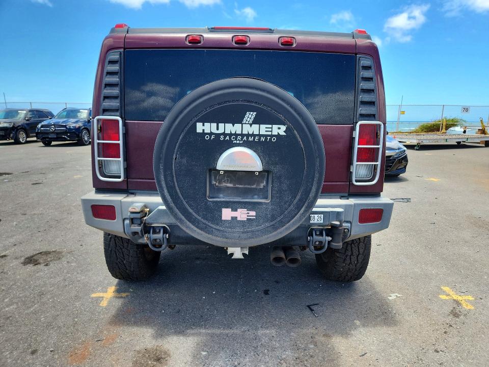 2006 Hummer H2 მანქანა იყიდება აუქციონზე, vin: 5GRGN23U86H105260, აუქციონის ნომერი: 60706056