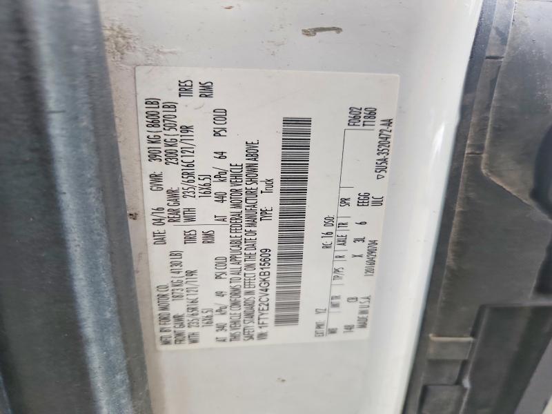 Aukcja sprzedaży 2016 Ford Transit, vin: 1FTYE2CV4GKB15609, numer aukcji: 62017166