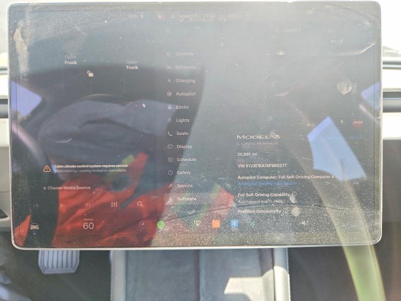 Aukcja sprzedaży 2025 Tesla Model 3, vin: 5YJ3E1EA1SF990277, numer aukcji: 63245286