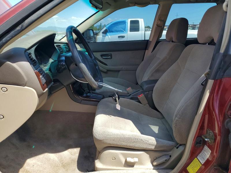 Aukcja sprzedaży 2002 Subaru Legacy, vin: 4S3BH675827645396, numer aukcji: 62097106