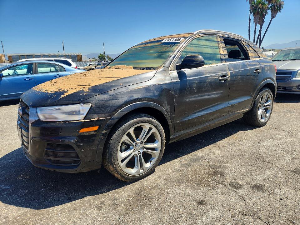 2017 Audi Q3 მანქანა იყიდება აუქციონზე, vin: WA1HCCFS6HR010599, აუქციონის ნომერი: 61674106