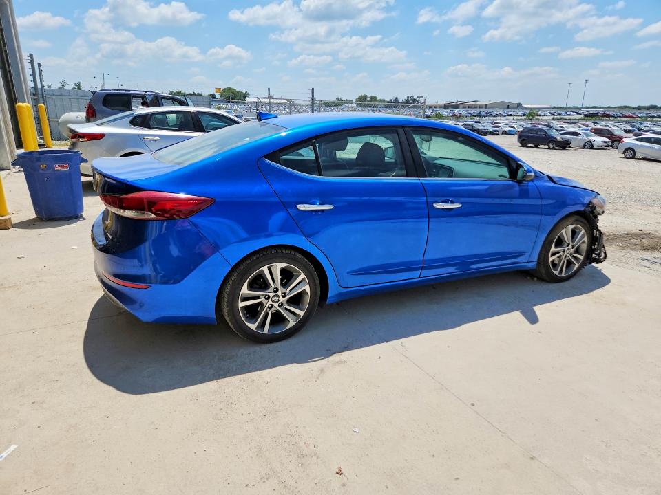 2017 Hyundai Elantra მანქანა იყიდება აუქციონზე, vin: KMHD84LF9HU267137, აუქციონის ნომერი: 61249706