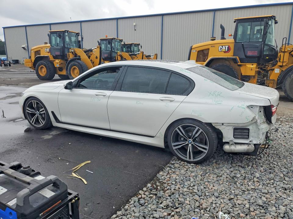 2019 Bmw 740 მანქანა იყიდება აუქციონზე, vin: WBA7E2C55KB218281, აუქციონის ნომერი: 61754706