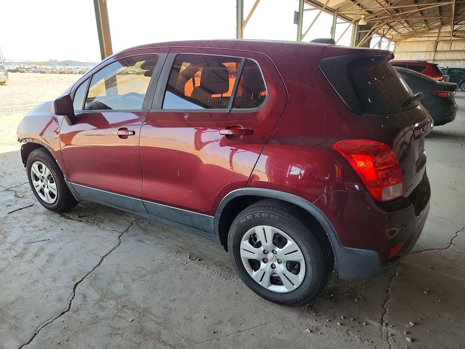 59742496 :رقم المزاد ، 3GNCJKSB6HL275219 vin ، 2017 Chevrolet Trax مزاد بيع
