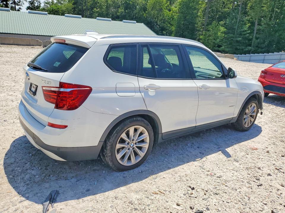 2016 Bmw X3 მანქანა იყიდება აუქციონზე, vin: 5UXWX9C56G0D65795, აუქციონის ნომერი: 62100086