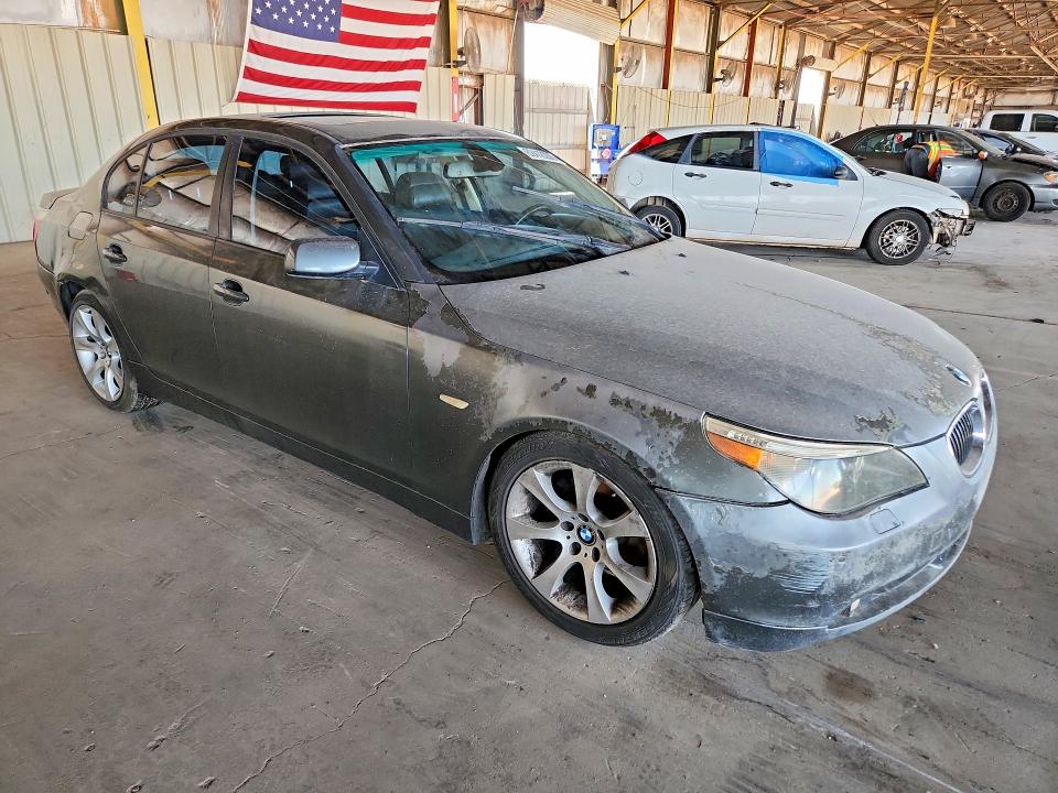 2007 Bmw 525 მანქანა იყიდება აუქციონზე, vin: WBANE53537CY04441, აუქციონის ნომერი: 62412236