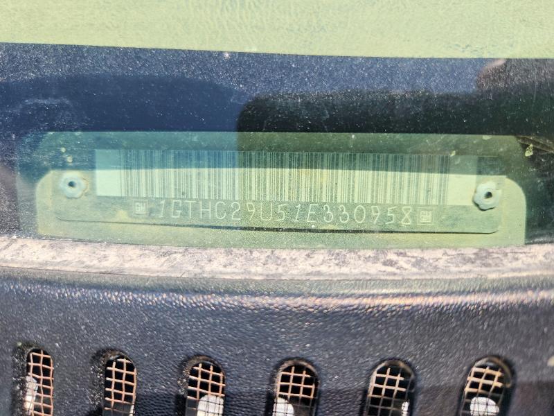 60968856 :رقم المزاد ، 1GTHC29U51E330958 vin ، 2001 Gmc Sierra مزاد بيع