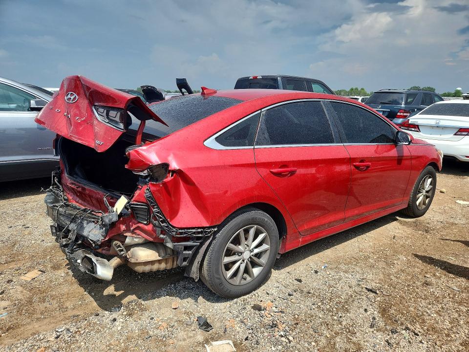 2018 Hyundai Sonata მანქანა იყიდება აუქციონზე, vin: 5NPE24AA8JH710542, აუქციონის ნომერი: 60660206